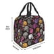 thumbnail image 3 of Easygdp Halloween Skeleton Bolsa Térmica Premium - Tela Oxford Impermeable, Gran Capacidad, Bolsillo Frontal, Unisex para Trabajo, Escuela, Actividades al Aire Libre y Picnics, 3 of 8