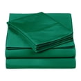 thumbnail image 2 of Superior Egyptian Cotton 530 Thread Count Deep Pocket Sheet Set, Queen Size, Green, 2 of 6