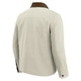 thumbnail image 3 of Men's NFL x Darius Rucker Collection by Fanatics Tan Detroit Lions Midweight Canvas Full-Button Jacket, 3 of 6