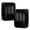 Black Housing With Smoke Lens, variant on AKKON - For 2007-2018 Jeep Wrangler JK Sequential Signal LED Tail Lights Lamps Assembly - Black Smoked