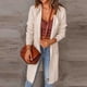 thumbnail image 1 of Pntutb Top de moda para mujer, cárdigan con bolsillo, prendas de vestir a medio y largo plazo, abrigo de manga larga, liquidación Pntutb Pntutb-1017, 1 of 7