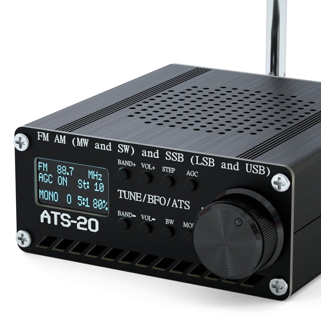 Receptor de radio Bulipu SI4732 de frecuencia completa para todas las bandas