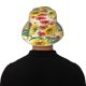 thumbnail image 5 of Balery Sunflower Cornflower Poppy Sombreros para el sol para hombre y mujer, sombrero de pescador con UPF 50+, 5 of 6
