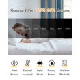 thumbnail image 5 of Vintage Blue Teal Striped Blackout Curtains for Bedroom/Living Room, Thermal Insulated Kitchen Curtains, Farmhouse Stripes Retro Art Grommet Darkening Window Treatment Drapes 52"x84"x2, 5 of 8