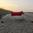 thumbnail image 3 of Tente de Plage Abri Solaire avec Sacs de Sable pour Camping Pêche Randonnée, 3 of 8