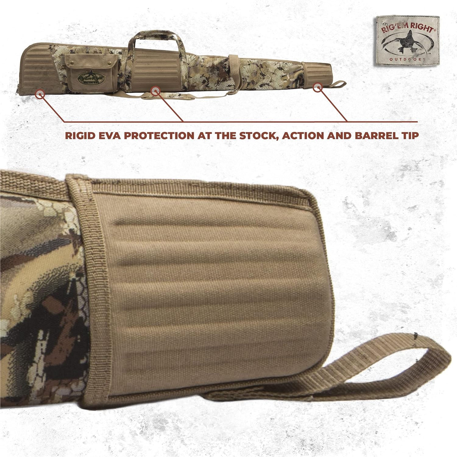 Rig Em' Right Nitro Deluxe Floating Gun Case - 093-M