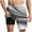 Gray, variant on ZCFZJW Mens Swim Trunks with Compression Lined Short Bathing Suits for Men Lightweight Casual Striped Printed Drawstring Elastic Waist Men's Swimming Trunk Gray XXXL