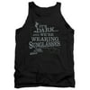 The Blues Brothers Comedy Music Band Movie Its Dark Adult Tank Top Shirt
