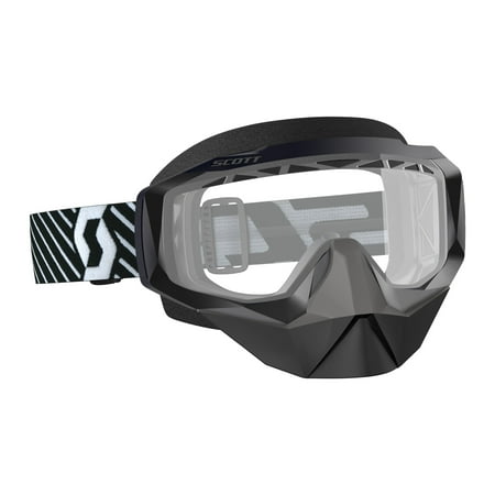 Hustle Goggles - Scott Hustle X Snowcross Goggles Black/White/Clear