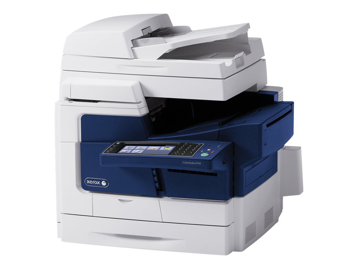Xerox ColorQube 8700X - Multifunction printer - color - solid ink - (8.5 in x 14 in) (original) - Legal (media) - up to 44 ppm (printing) - 625 sheets - USB, Gigabit LAN, USB host - Walmart.com