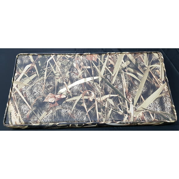 24 Camouflage Boat Bench Seat Cushion, Camo Chair Cushions