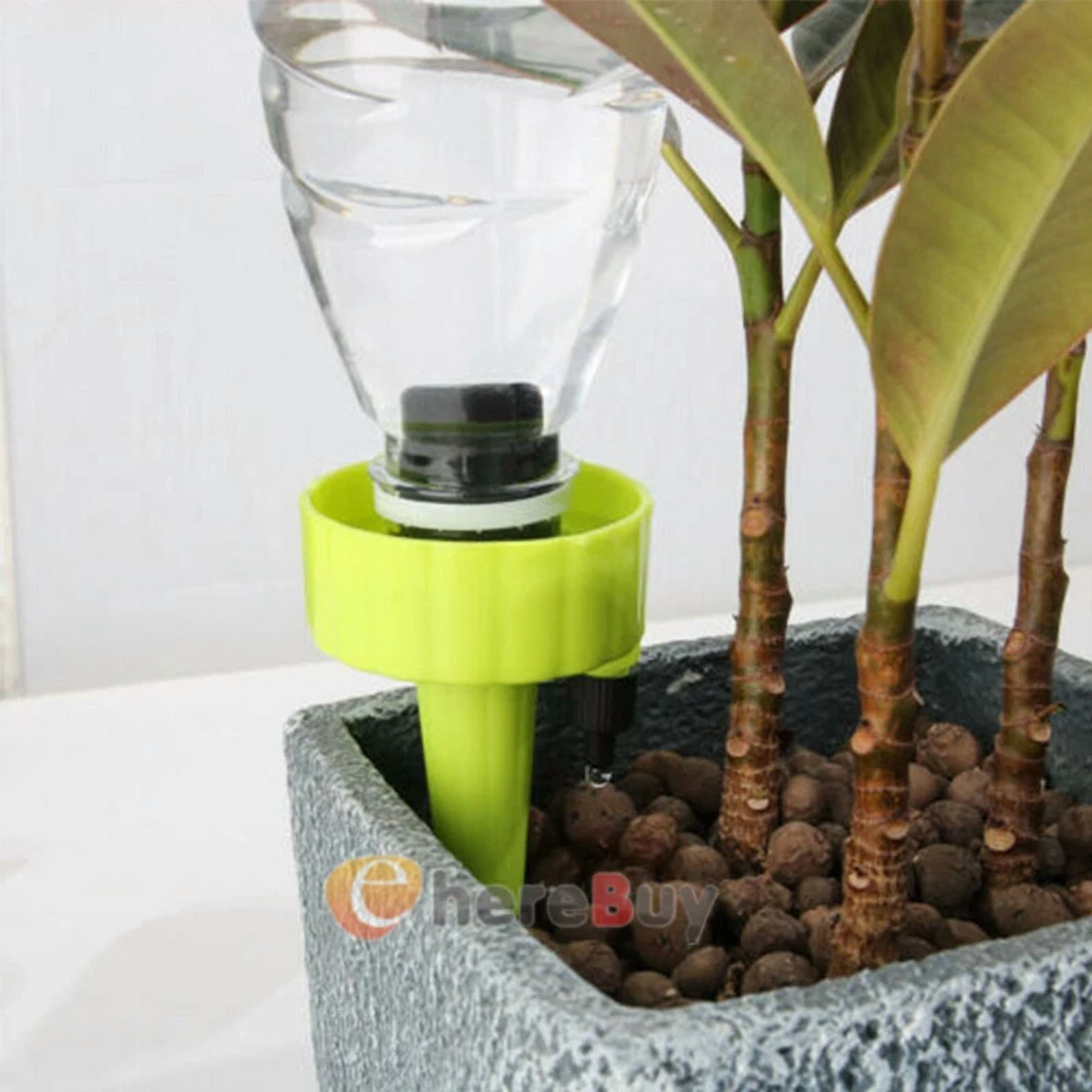 PURELY- 12X Drip Irrigation System Kit Drippers Self Watering Spikes Plant Flower Garden