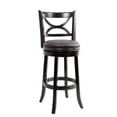 thumbnail image 3 of Boraam Florence Bar Height Swivel Bar Stool in Black Sandthru, 3 of 4