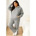 thumbnail image 6 of SPXTREME Women's Tracksuit Set 2 Piece Hoodie Sweatpants Lounge Oversized Sweatsuits Fall Outfits, 6 of 11