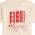 thumbnail image 3 of Disney - Firefighter Mickey - FIRE! Stacked - Men's Short Sleeve Graphic T-Shirt, 3 of 5