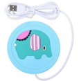 thumbnail image 1 of Chauffe-tasse Électrique USB pour Bureau, Maison, Bleu, 1 of 4