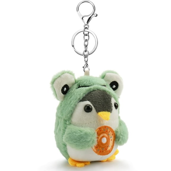 Creative Cute Lovely Penguin Adults Christmas Birthday Gifts for Men Women Pendant Keychain Gift For Backpack Plush Key Chain