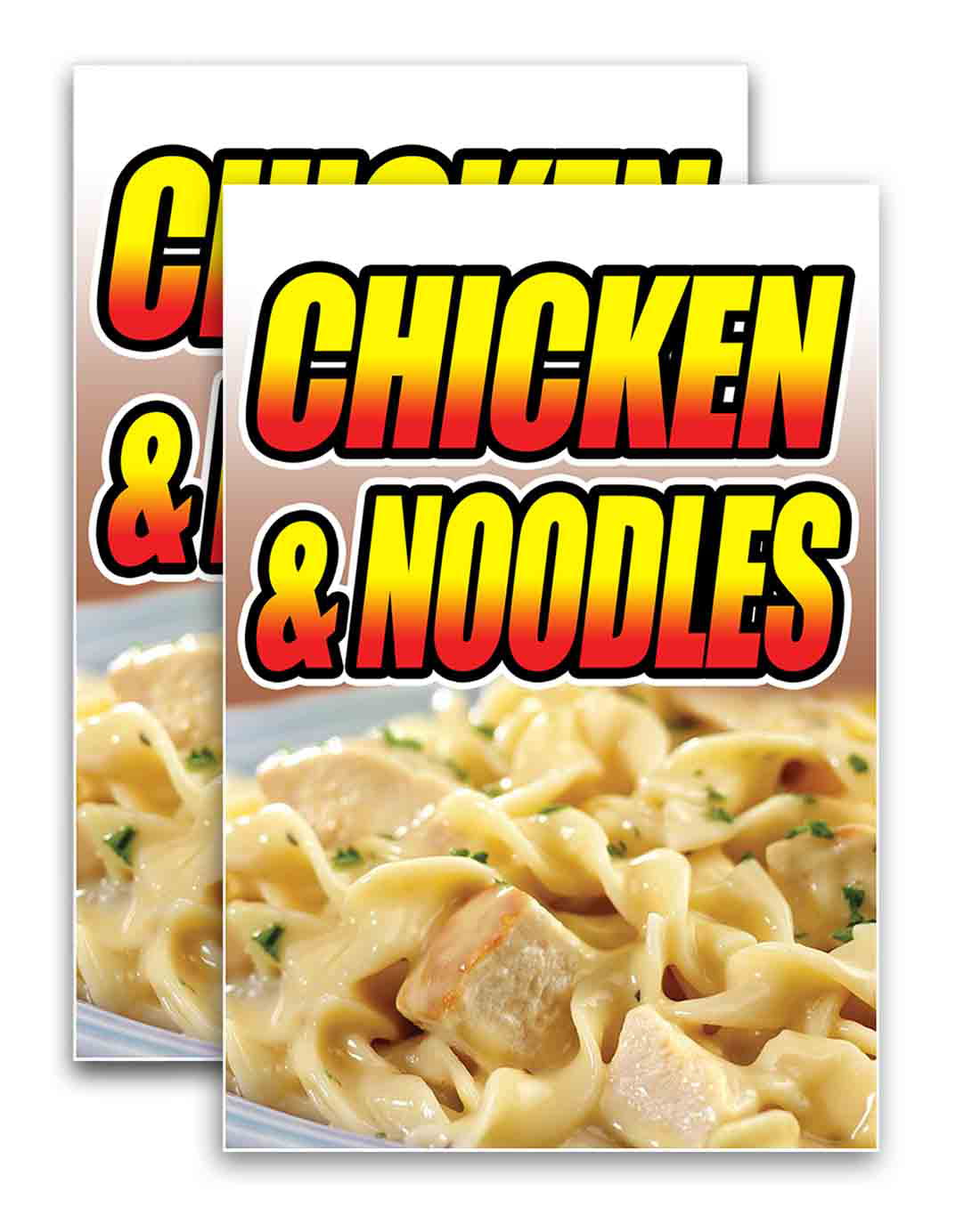 Noodles Vinyl Sticker