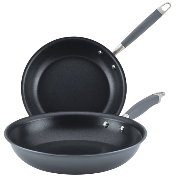 Skillets Anolon Advanced Home, antiadherente anodizado duro, juego de 2 piezas