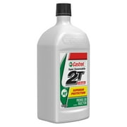 Castrol 2T 2 - Cycle, 2 Stroke Oil Super Snowmobile Oil, 1 Liter
