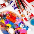 thumbnail image 5 of AUREUO Acrylic Paint Set 36 Colors - 2 oz.(59ml) - Art Craft Painting Kits for Canvas Ceramic Wood Rock Painting - Art Paints for Painting for Adults, Beginners, Artists, 5 of 8