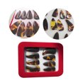 thumbnail image 5 of LABSERRON Guitar Finger Protectors Multi Color Nail Groove Fingernail Zither 1 Beginners Practice Accessories, 5 of 8