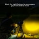 thumbnail image 5 of Moyic Linterna portátil 2 modos de brillo regulable antorcha al aire libre Camping luz impermeable herramienta de iluminación para senderismo Iluminación y accesorios 4 luces Moyic HA074531-02, 5 of 6