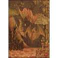 thumbnail image 1 of Ahgly Company Machine Washable Indoor Rectangle Transitional Night Red Area Rugs, 5' x 7', 1 of 7
