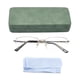 thumbnail image 2 of Gafas con media montura metálica SANHOOPOLO que bloquean la luz azul, 2 of 9