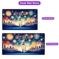 thumbnail image 5 of Happy New Year with Labrador Retriever Fireworks Holiday Xmas Winter 2025 Desk Mat Full Keyboard Mouse Pad Lab Dog Lover Gifts Large Mousepad - 00025, 5 of 5