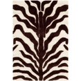 thumbnail image 1 of Safavieh Cambridge Collection CAM709V Handmade Moroccan Geometric Ivory and Brown Premium Wool Area Rug (5' x 8'), 1 of 10