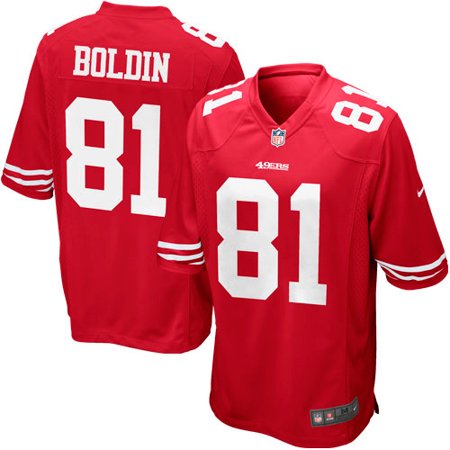 Anquan Boldin San Francisco 49ers Nike Youth Team Color Game Jersey - Scarlet