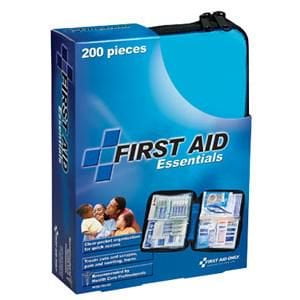 First Aid Only Trousse de Premiers Soins Polyvalente Bleu, Moyen, 8-1/4 x 6-1/4 x 2-1/2