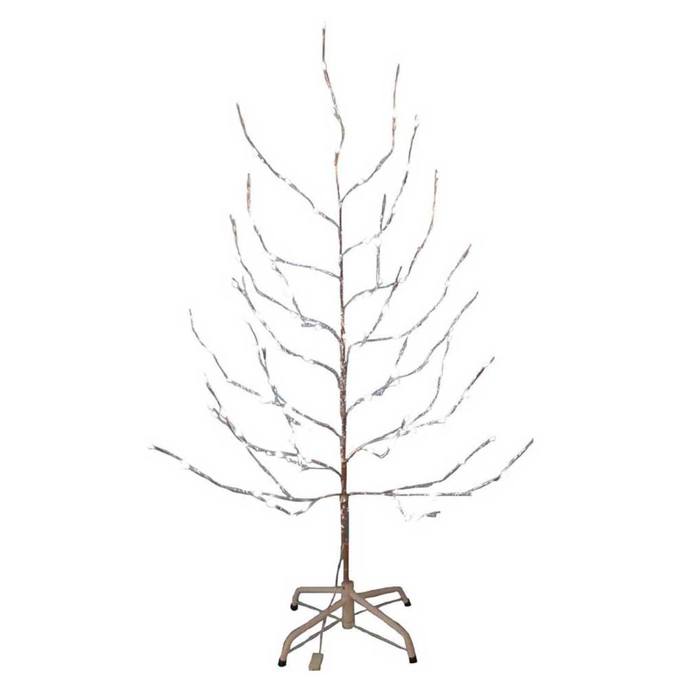 Silver Twig Slim Prelit Christmas Tree 6 ft.