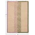 thumbnail image 3 of Casavani Eco-Friendly Rug Natural Cotton Rug, Green 6x12 feet, 3 of 6
