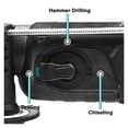 thumbnail image 3 of 3 Functions Brushless Cordless Electric Rotary Hammer Rechargeable 28MM Hammer Drill Househeld Power Tool 18V Battery, 3 of 7