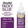 thumbnail image 3 of Aleene's Clear Gel Tacky Glue 4 fl oz, Dries Clear, Premium All-Purpose Adhesive, 3 of 11