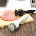 thumbnail image 5 of Visland Meat Tenderizer Tool with 21 Blades Stainless Steel Meat Tenderizer Needle Best for Kitchen Cooking Tenderizing Beef, 5 of 7