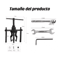 thumbnail image 4 of Extractores De Rodamientos 5 pzs De 3 Mordazas Para Motocicletas, Rojo/Plata/Negro, 4 of 5