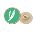 thumbnail image 1 of Légume Expression Embarras Chili Corps Rond Métal Broche d'Or Clip, 1 of 3