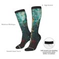 thumbnail image 4 of Sigee Baroque Floral Still Life for Socks for Men Women Socks Stocking Compression Socks, 4 of 6