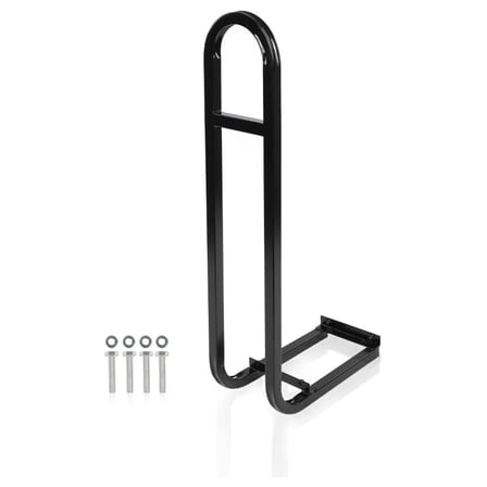 Black Universal Safety Grab Bar Fit for EZGO, Club Car, and Golf Cart Rear Seat Stainless Steel