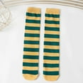 thumbnail image 7 of XEGLSBU 2 Pack Christmas Socks Bulk Toddlers Colorful Kids Knee High Socks Striped Pattern Style Long Socks for Girls and Boys Soft Stretchy Comfortable Playwear Daily Fashion Design Size 8-12 Years, 7 of 7