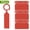 red, variant on Thick Plastic Plant Labels, Garden Waterproof Tree Tags, Flexible Hanging Plant Labels for Plants, Potted Plants, Nurseries, Trees, Gardening