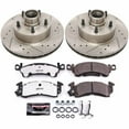 thumbnail image 3 of PowerStop Front Z26 Street Warrior Carbon-Fiber Ceramic Brake Pad and Drilled and Slotted Rotor Kit Fits: BUICK CHEVROLET OLDSMOBILE PONTIAC Select Models K2908-26, 3 of 9