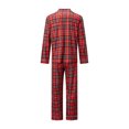 thumbnail image 4 of AIGUR Family Matching Christmas Pajama Set Matching Buffalo Plaid Pajamas for Family and Dog, Christmas Matching Family Sleepwear Outfits, 4 of 11