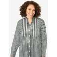 thumbnail image 4 of Woman Within Plus Size Perfect Pintuck Tunic, 4 of 6
