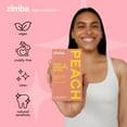 thumbnail image 3 of Zimba Teeth Whitening Strips, Enamel Safe Vegan Teeth Whitener, 28 Strips, 14 Treatments, Peach, 3 of 7