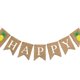 thumbnail image 4 of KAKOWELY Banderines de piña de FELIZ CUMPLEAÑOS, guirnalda colgante de arpillera, decoración, suministros para fiesta de cumpleaños, 4 of 4