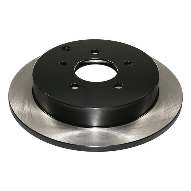 DuraGo BR5507802 Disque Arrière Plein Premium Disque de Frein Électrophorétique